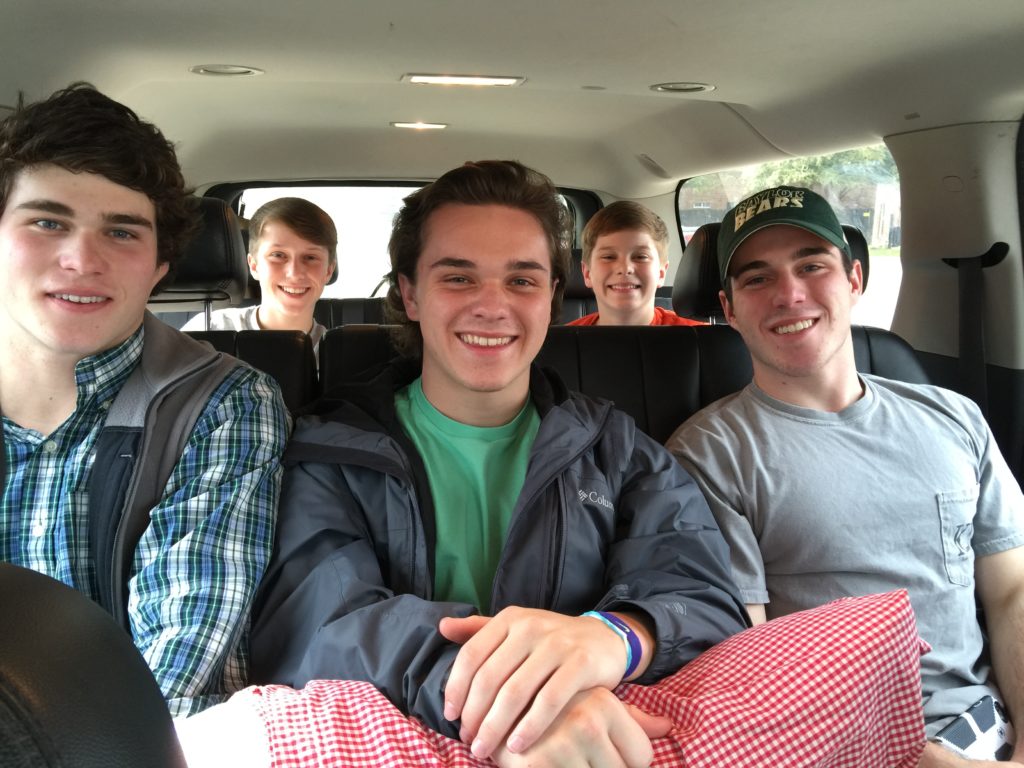 My Boys in the Car