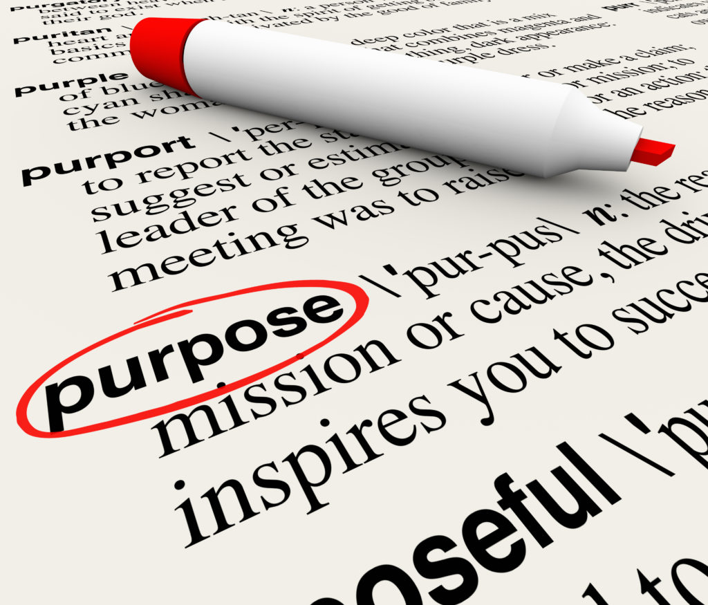 Definition of Purpose