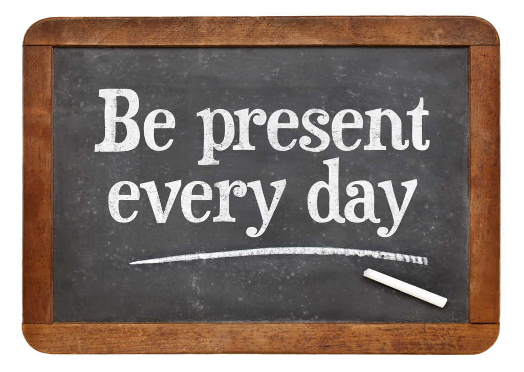 Be Present Every Day Sign